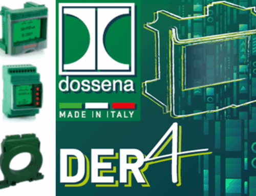 DOSSENA SNC – Nuovi Relè Differenziali tipo A, B ed F serie DER4 – DER4F – DER4B
